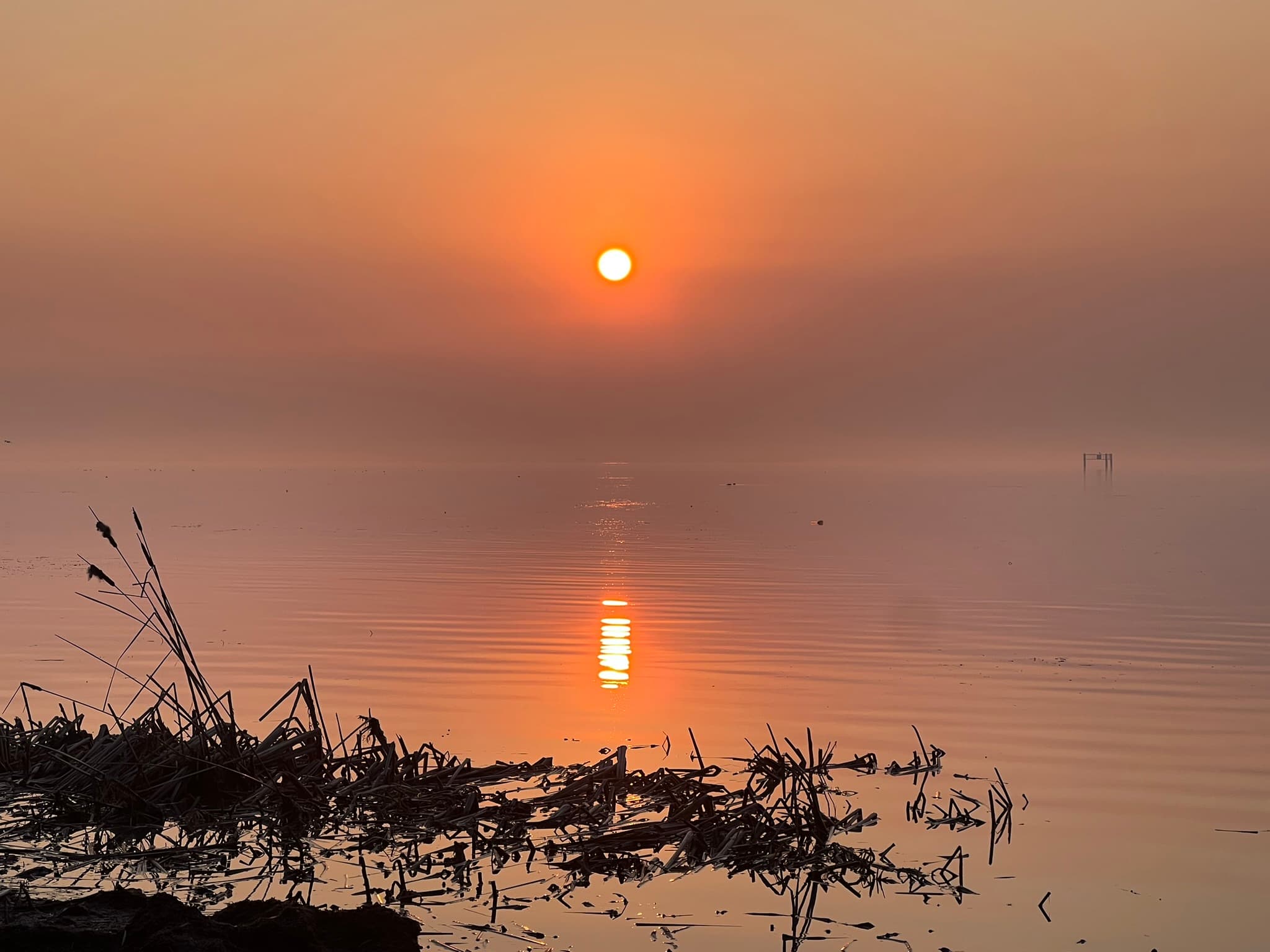 太湖日落